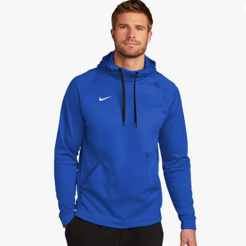 Nike Men's Therma-FIT Hooded Fitness Pullover (M) Blue, NWT